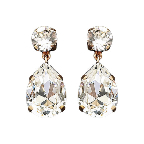 Auskarai "Kristalo Lašas IV" su Swarovski™ kristalais